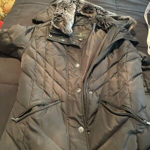 London Fog Charcoal Trench Coat